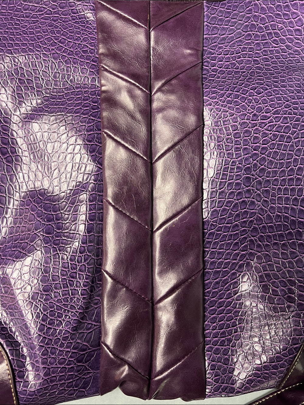 Chinese Laundry Purse/Tote purple - Picture 3 of 9